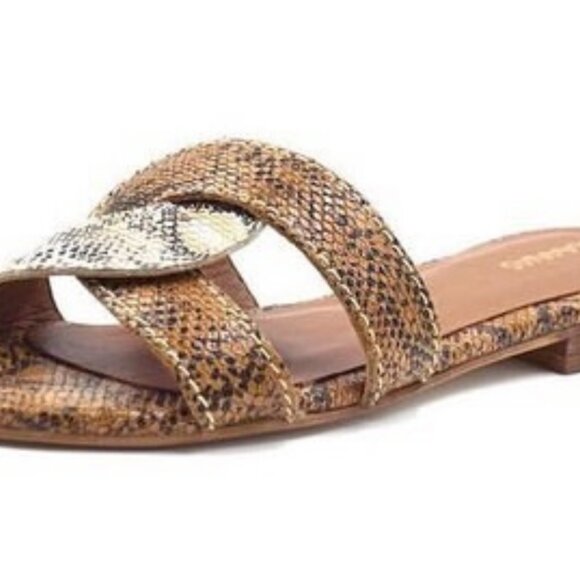 Size 9 Kaanas Santorini 'Honey Snake’ sandal Hand Made. Leather is like butter. - Picture 5 of 6